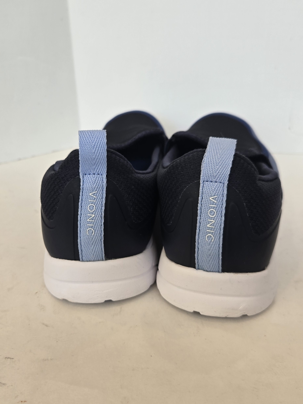 Vionic Women's Slip-On Sneakers in Navy and Light Blue - Picture 4 of 9